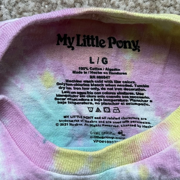 80's My Little Pony Tie Dye T-Shirt - Picture 4 of 8